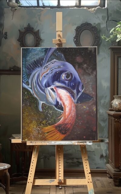 arts@beideck - Fisch frisst Fisch